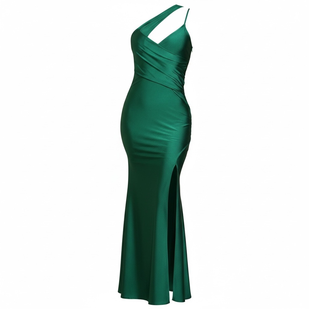FashionNova Green Can't Replace You Maxi Dress
